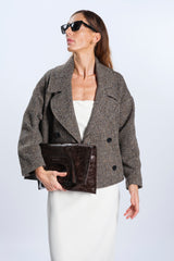 CAPPOTTO CORTO SPINATO