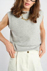 JILL | CREW NECK VEST