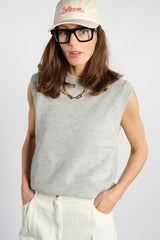 JILL | CREW NECK VEST