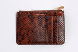 Portafoglio snakeskin