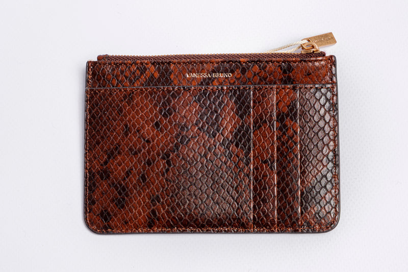 Portafoglio snakeskin