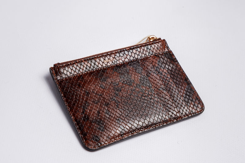 Portafoglio snakeskin