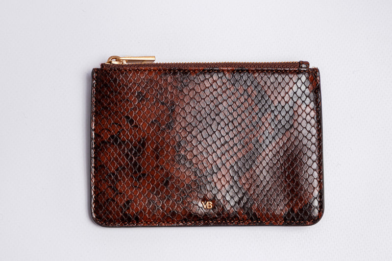 Portafoglio snakeskin