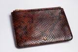 Portafoglio snakeskin