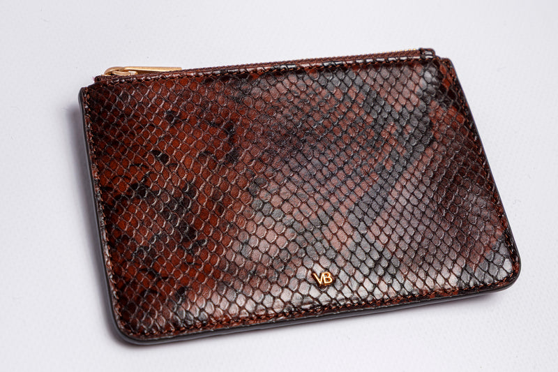 Portafoglio snakeskin