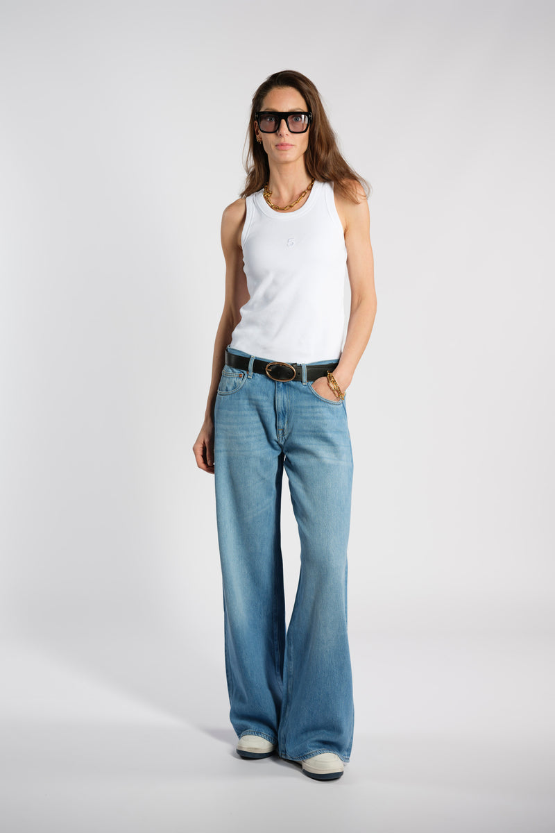 JEANS GAMBA ampia