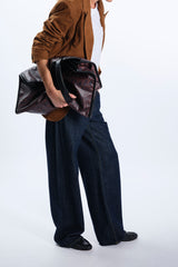 BORSA TOTE LEOPARDATA