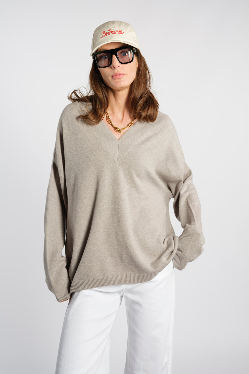 PINK I V-NECK OVER
