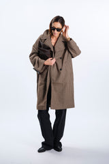 OVERSIZED WOOL BLEND COAT
