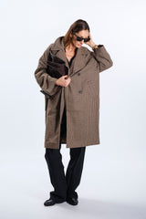 OVERSIZED WOOL BLEND COAT
