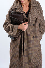 OVERSIZED WOOL BLEND COAT