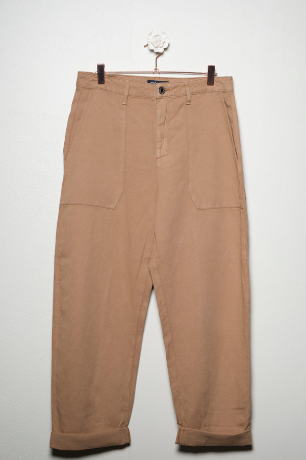 PANTALONE BAGGY TABACCO