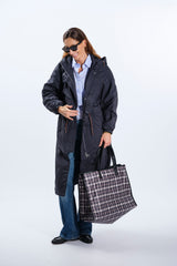 LONG COAT WITH HOOD