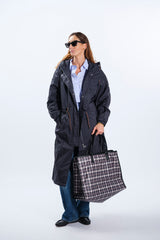 LONG COAT WITH HOOD