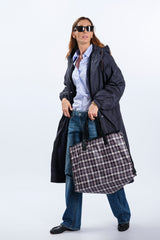 LONG COAT WITH HOOD