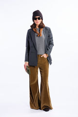 Blazer doppiopetto grafite