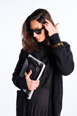 Camicia blusa ricamata