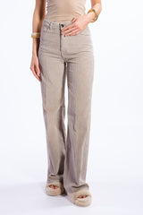 pantalone palazzo in velluto a coste