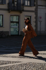 PANTALONE IN LINO