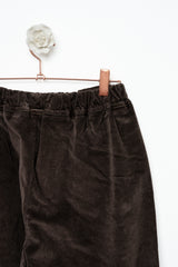 pants RELAXED CROPPED COFFEE