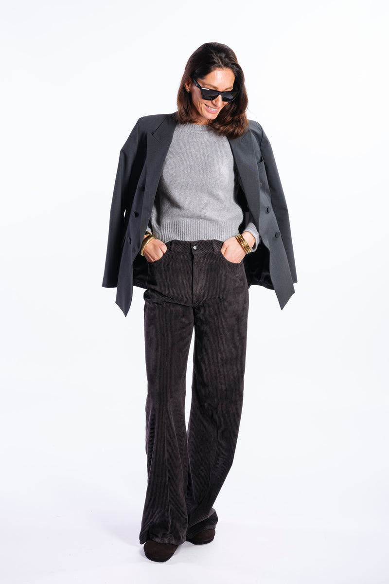 Blazer doppiopetto grafite