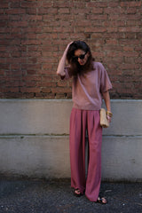 pants IN MALLOW SILK