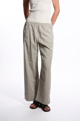 Pantalone relaxed tortora