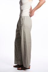 Pantalone relaxed tortora