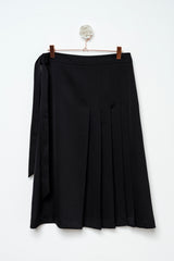 GONNA A PIEGHE BLACK