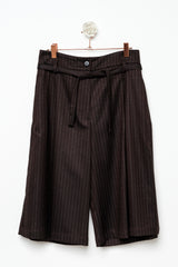 BLAZER DOPPIOPETTO RIGHE BROWN