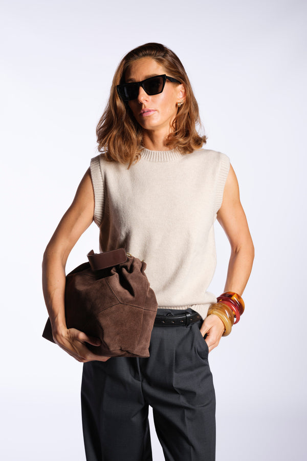 JILL | CREW NECK VEST