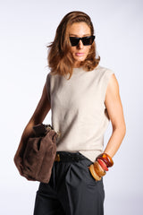 JILL | CREW NECK VEST