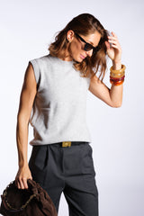 JILL | CREW NECK VEST