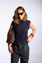 JILL | CREW NECK VEST