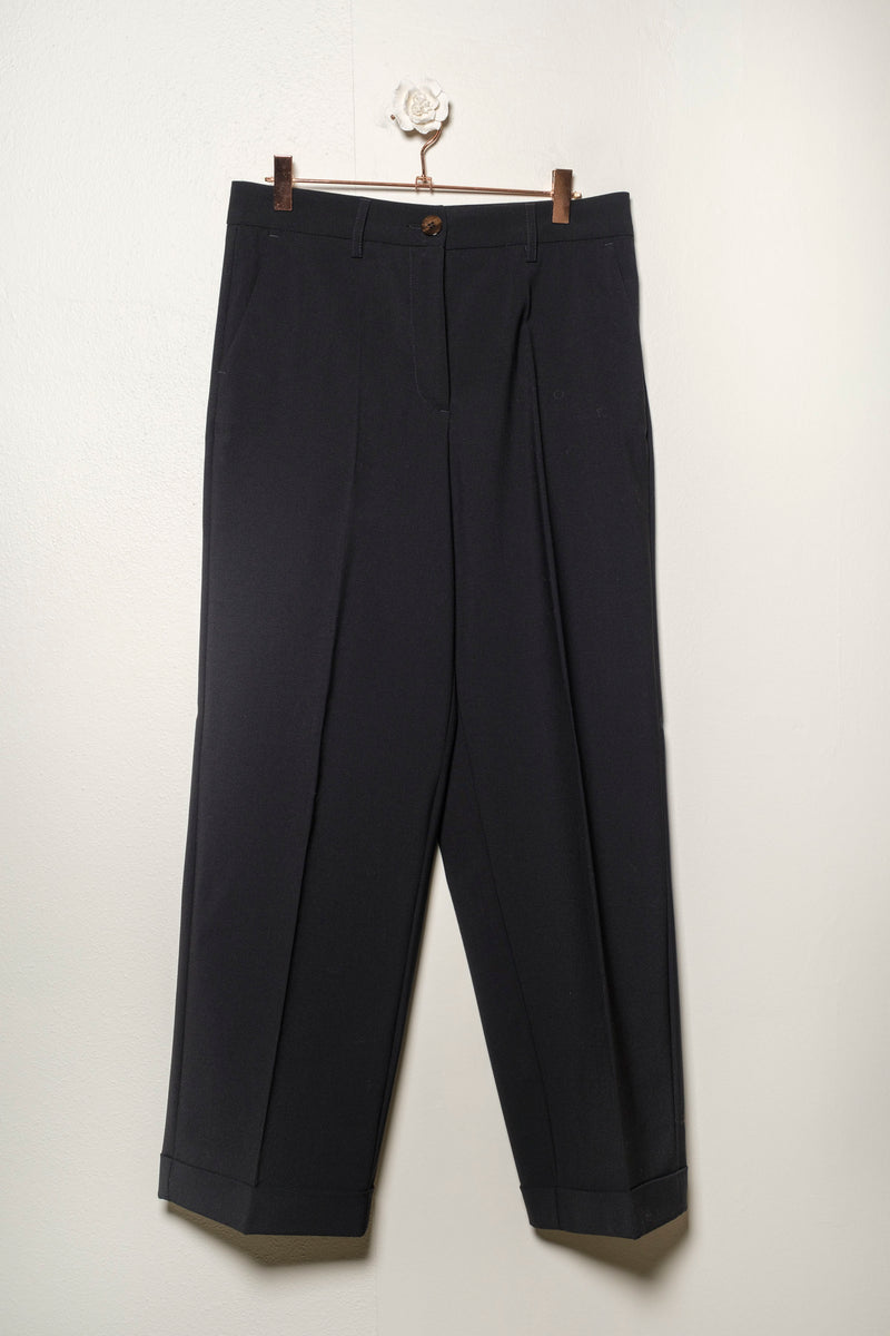 Pantalone in fresco di lana