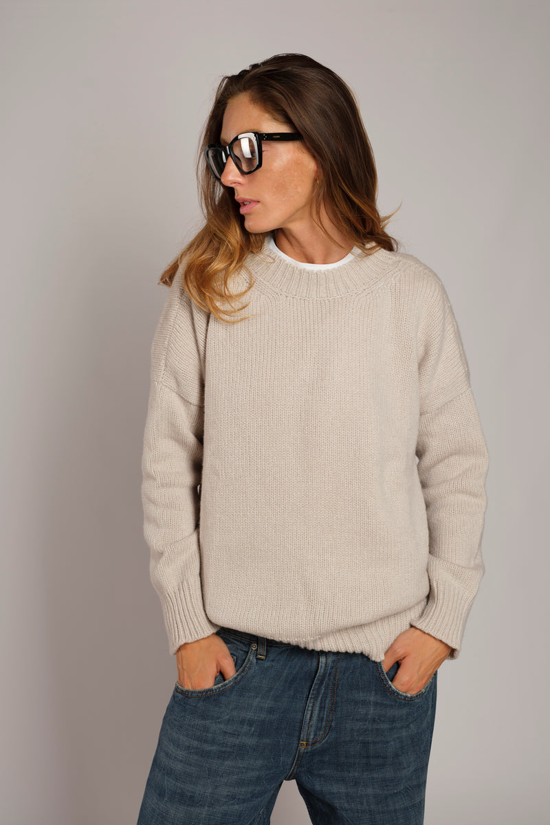ROSE | PULLOVER GIROCOLLO