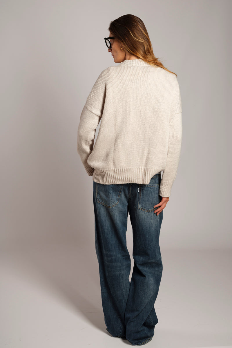 ROSE | PULLOVER GIROCOLLO