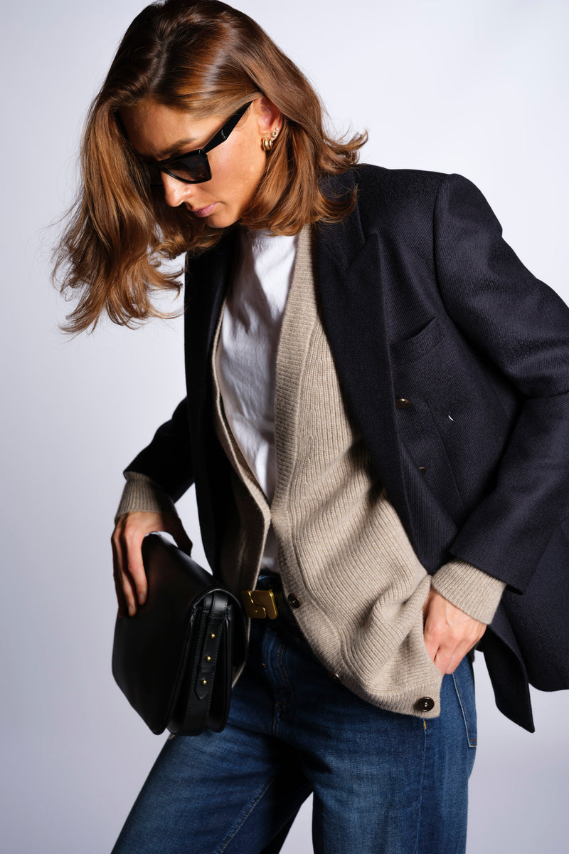 MALIN | FISHERMAN'S RIB CARDIGAN