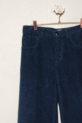 Velvet multistripes pants