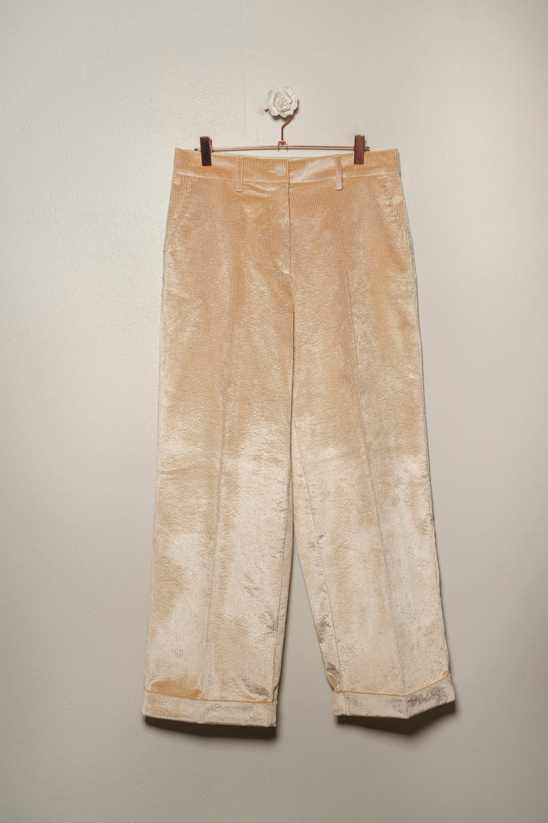 Pantalone in velluto a coste