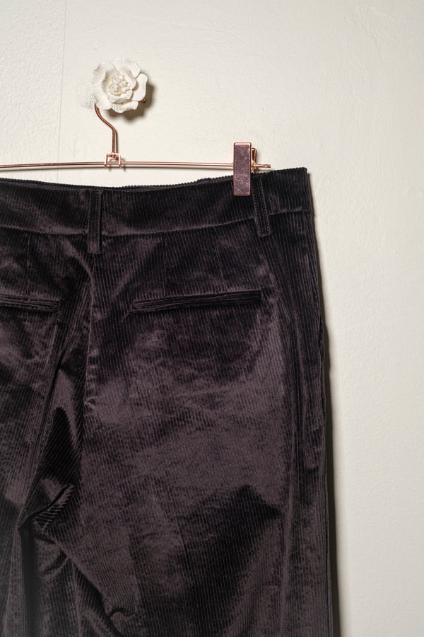 Ribbed velvet pants