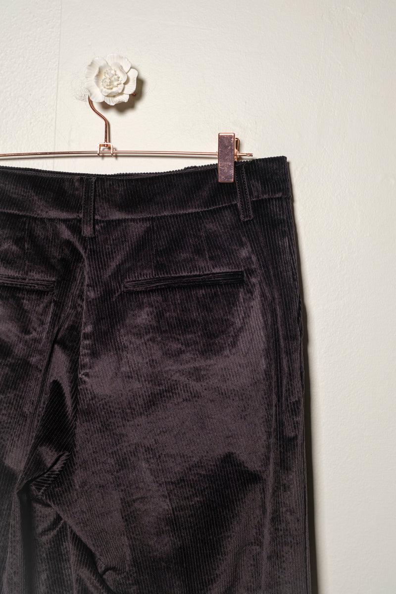 Ribbed velvet pants