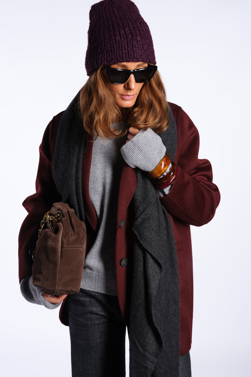 Cappotto corto  in lana