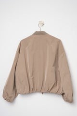 Giacca bomber camel