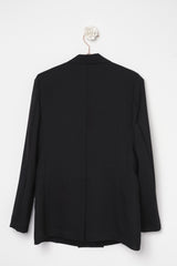 Blazers double-breasted wool gauze