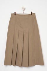 Pleated skirt