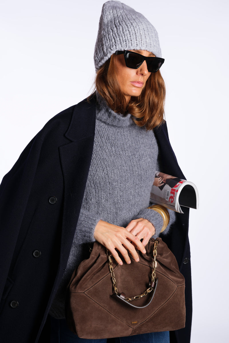 Cappotto doppiopetto navy