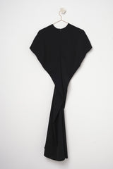 Abito midi girocollo Black