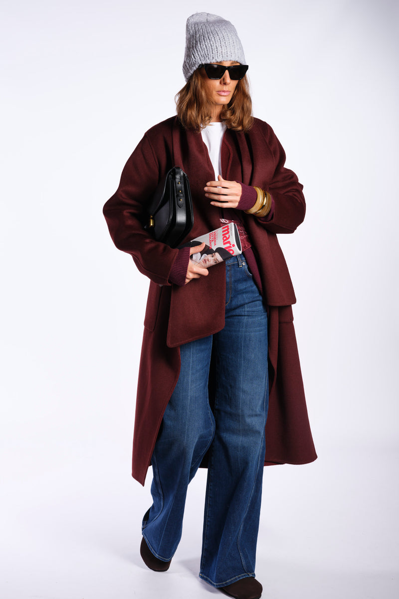 Cappotto burgundy