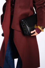 Black shoulder bag